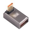 USB-C Male to USB Female 10 Gbps 90 Adapter - Gun Metal - 1