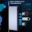 Rocketek SUR758 6 in 1 USB 3.0 Hub Adapter with 4K HDMI, SD, TF Slots - 3