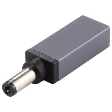 PD 18.5V-20V 5.5x2.1mm Male Adapter Connector - Silver Grey - 1