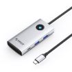 ORICO PW11-6PCR R45 Type-C USB-C 6-in-1 Docking Station Silver 5Gbps - 1