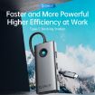 ORICO PW11-6PCR R45 Type-C USB-C 6-in-1 Docking Station Silver 5Gbps - 3