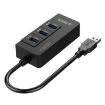 ORICO HR01-U3 USB3.0 Hub & RJ45 Ethernet Network Card 5Gbps (Black) - 2