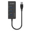 ORICO HR01-U3 USB3.0 Hub & RJ45 Ethernet Network Card 5Gbps (Black) - 4