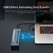 ORICO BT2U3-13AB-GY-BP Multi-Ports HUB with Individual Switches, US Plug - 6