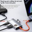 ROCK TR25 4 in 1 USB-C to USB 3.0x4 Portable HUB Docking Station - 5