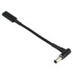 100W USB-C Adapter Cable 18.5-20V 6.0x0.6mm Nylon Braid Elbow - 3