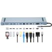 12-in-1 USB-C/Type-C Docking Station HUB Adapter BYL-2003U2 - 1