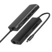 8-in-1 USB-C Hub: USB 3.0, SD/TF, HDMI, RJ45, PD Dock Station (Black) - 1
