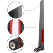 Dual Band 2.4G/5G WiFi 12dBi SMA Male Antenna for Router Network - 4