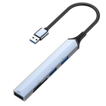 V253A 5 in 1 USB Multifunctional Docking Station HUB Adapter - 1