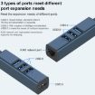 RDS 6307-3 USB-C to USB3.0 + Dual USB2.0 + RJ45 4-in-1 HUB Adapter - 2