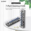 ORICO F7U 7-Port USB 3.0 Hub 5Gbps Fast Transmission with LED Light - 3
