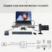 C-HD019 USB-C/Type-C Switch - 8K HD Display, Bidirectional Support - 7