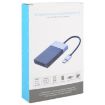 6 In 1 Multi-function Card Reader: USB 3.0, XQD, CF, TF, SD - Silver - 4
