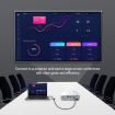 Dual HDTV USB-C/Type-C HUB Adapter - 2 in 1 Ports, 70 Characters - 5