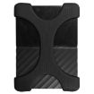 Portable Silicone Case for 2.5" WD, Seagate, Toshiba Hard Drives (Black) - 1