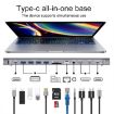 Onten 9199 12-in-1 USB-C Hub: HDMI, USB 3.0, SD/TF, RJ45, Audio, PD Charging - 7