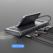 Onten 9199 12-in-1 USB-C Hub: HDMI, USB 3.0, SD/TF, RJ45, Audio, PD Charging - 8