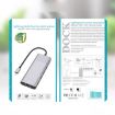 6 in 1 Multifunctional HUB: 8 Pin to RJ45, HDMI, Charging, 3 USB Ports - 5