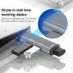 ADS-302C 3 In 1 Multi-function Type-C/USB-C HUB Docking Station Silver - 6