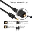 5m Toslink to 3.5mm Mini Toslink Digital Optical Audio Cable OD4.0mm - 3