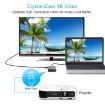 8 in 1 Type-C Adapter: HDMI, USB 3.0, LAN, VGA, TF/SD Reader (Grey) - 8