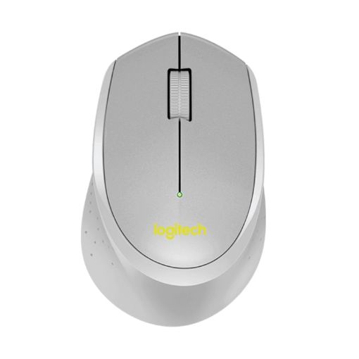 Logitech M330 Wireless Optical Mouse with Micro USB Receiver - Grey - 1