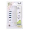 2 in 1 TF/SD Card Reader + 3 USB 3.0 Ports HUB Converter, 26cm Cable, White - 3