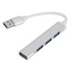 A809 USB 3.0 + USB 2.0 Multi-function Splitter HUB Adapter (Silver) - 2