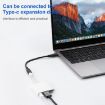 USB 3.1 Type-C Male to Female Gen2 Adapter Cable, 1m Length - 7