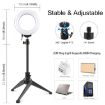 PULUZ 4.7" RGBW LED Ring Light with Tripod & Ball Head - 10 Modes, 8 Colors - 3