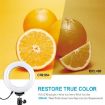 PULUZ 4.7" RGBW LED Ring Light with Tripod & Ball Head - 10 Modes, 8 Colors - 7