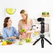 PULUZ Vlogger Kit: Microphone, Tripod Mount & Phone Clamp Holder (Black) - 5
