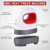 Mini Stamping Machine for Clothes & Caps, Heat Transfer, AU Plug, Grey - 3