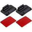 PULUZ Curved Surface & Adhesive Mounts for GoPro, Insta360, DJI Cameras - 1