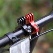 PULUZ Red Aluminum Bike Handlebar Mount for GoPro, Insta360, DJI Cameras - 6