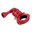 PULUZ Red 360 Bike Handlebar Mount for GoPro, Insta360, DJI Cameras - 4