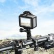 PULUZ 360 Rotation Bike Handlebar Mount for GoPro, Insta360, DJI (Black) - 1