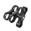 PULUZ Dual Aluminum Alloy Clamp for Underwater Arm System - Durable & Reliable - 2