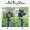 PULUZ Wooden Left Side Handle L Plate for Vertical Shoot Quick Release - 7
