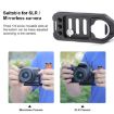 PULUZ Wooden Left Side Handle L Plate for Vertical Shoot Quick Release - 8