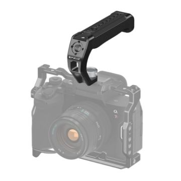 PULUZ Arri Metal Silicone Top Handle with Cold Shoe for Camera Cage - 1
