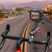 PULUZ CNC Metal Magic Arm Rod Mount for Motorcycle Rearview Clamp - 2