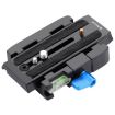 PULUZ Quick Release Clamp & Plate for DSLR/SLR Cameras - Black - 1