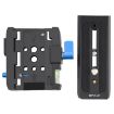 PULUZ Quick Release Clamp & Plate for DSLR/SLR Cameras - Black - 3
