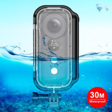 PULUZ 30m Waterproof Case for Insta360 ONE X with Mount & Screw - 1