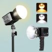 PULUZ 60W Studio Video Light, 2500K-6500K Dual Color Temp, Black - 1