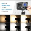 PULUZ 60W Studio Video Light, 2500K-6500K Dual Color Temp, Black - 6