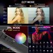 PULUZ 72 LEDs RGB Fill Light Stick with Barndoor - Full Color Photo Light - 4