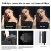 PULUZ 72 LEDs RGB Fill Light Stick with Barndoor - Full Color Photo Light - 5